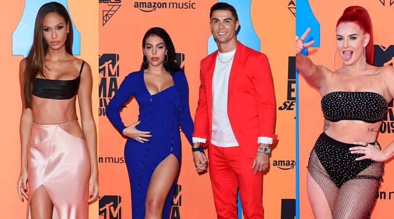 Ronaldo e Georgina show sul red carpet degli MTV Awards