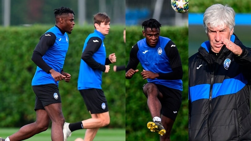 Atalanta, rifinitura pre Manchester City con Zapata, ma è in dubbio
