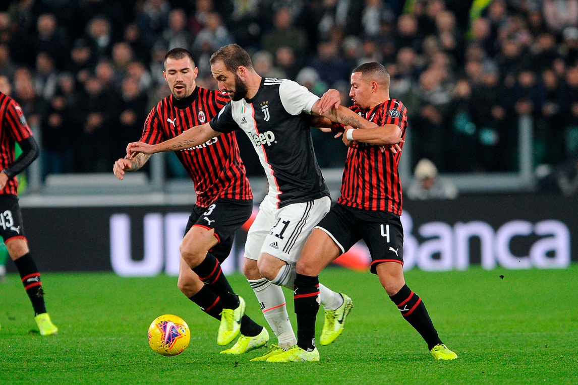 Juventus-Milan 1-0, il tabellino