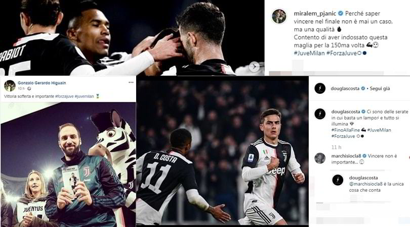 Juve, Dybala stende il Milan. Le reazioni social dei bianconeri