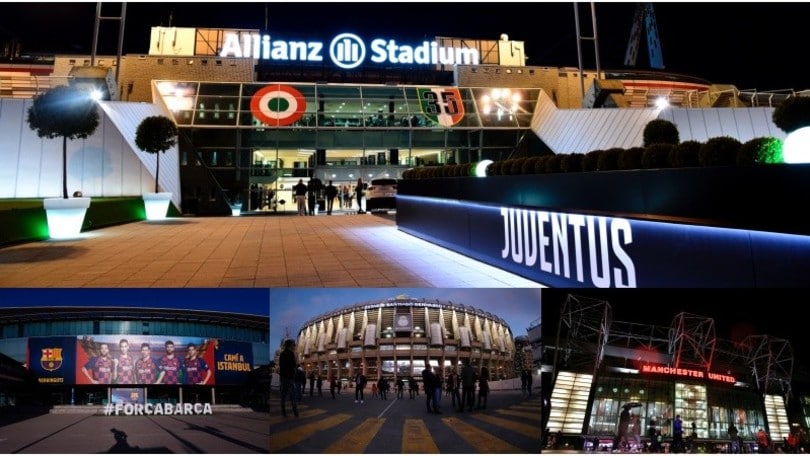 Juve, lo Stadium ti fa ricca: in Europa dominano Real e Barça