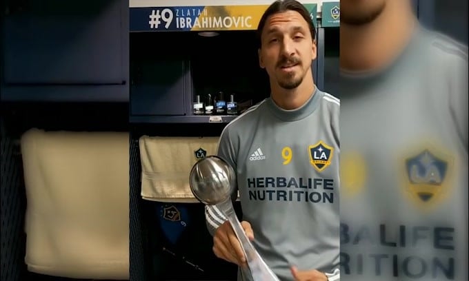 Ibrahimovic dice addio alla MLS e saluta i tifosi
