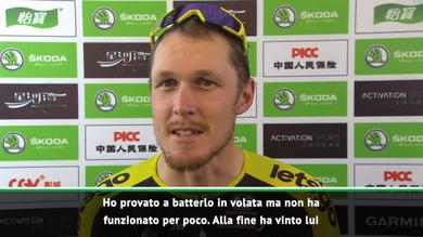 Trentin: "Ewan più veloce..."