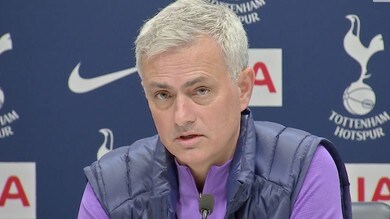 Mourinho si presenta al Tottenham: