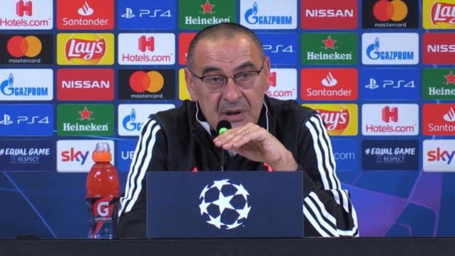 Sarri: "Simeone? Un percorso da applausi"