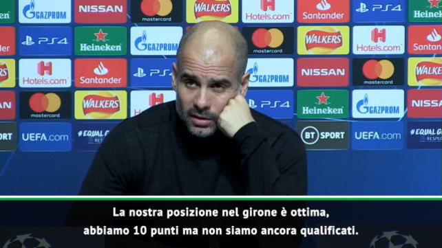 Guardiola: "Quando vinci è tutto bello, quando perdi..."