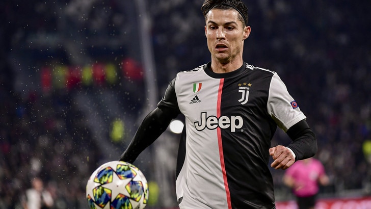 Juve, Cristiano Ronaldo esulta: