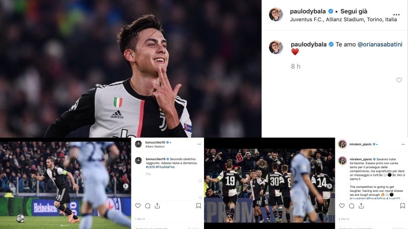 Juve, che festa sui social dopo la vittoria contro l'Atletico Madrid