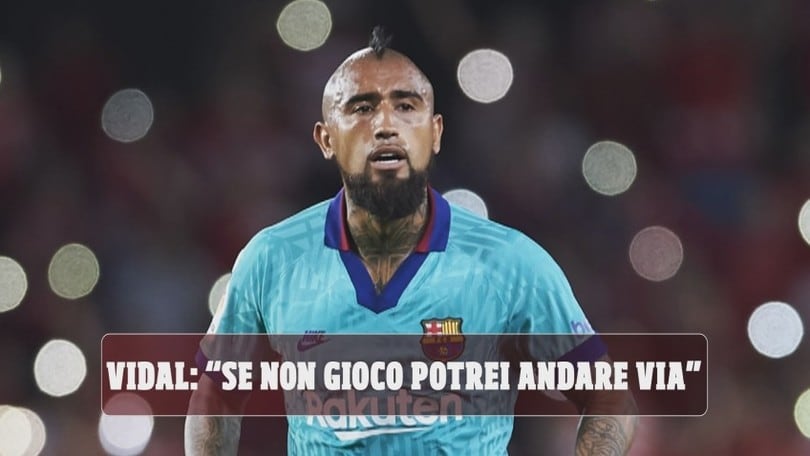 Barcellona, Vidal: "Se non gioco potrei andare via". Inter in agguato