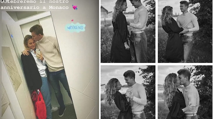 AnneKee e De Ligt, anniversario d'amore e di Juve