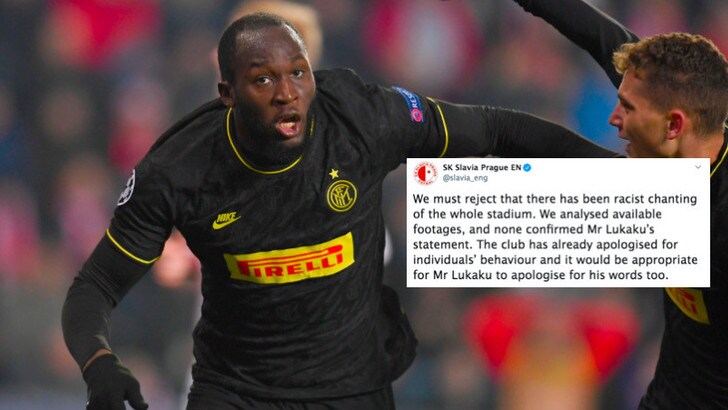 Inter, lo Slavia Praga risponde a Lukaku: