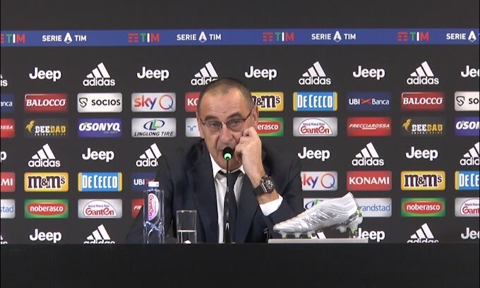 Sarri su Cr7: "Deve ritrovare un po' di brillantezza"