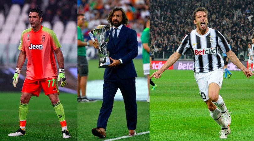 Da Buffon a Pirlo e Del Piero, 21 fenomeni senza Pallone d'Oro