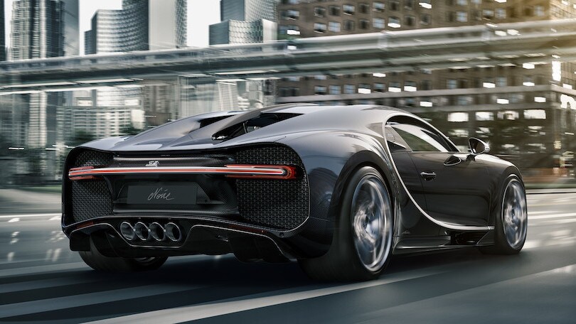 Bugatti Chiron, "Noire" si ispira a La Voiture Noire
