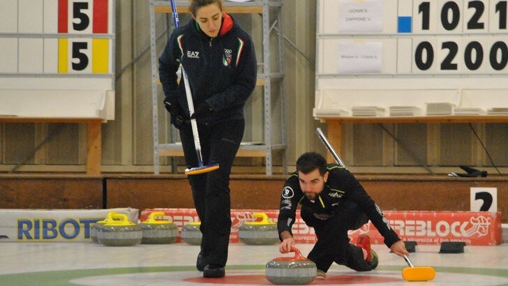 Curling, il doppio misto azzurro a caccia dei Mondiali