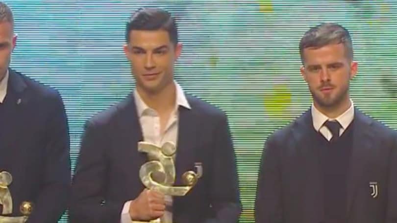 Cristiano Ronaldo eletto miglior giocatore dell'anno al Gran Galà del Calcio