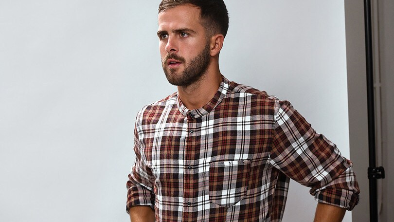 Miralem Pjanic firma una collezione moda