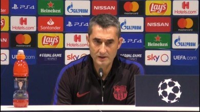 Valverde: "Veniamo da tante partite, Messi riposa"