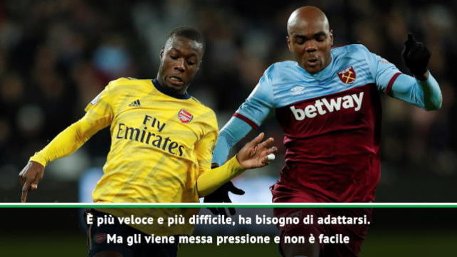 Ljungberg: "Pépé? Andrà a dormire col sorriso..."