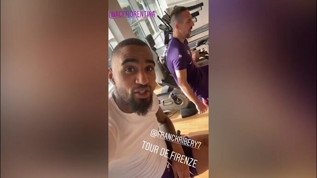 Fiorentina, Ribery e Boateng in "Tour per Firenze"