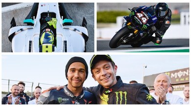 F1 e MotoGp contro: Rossi Mercedes, Hamilton Yamaha!