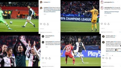Bayer Leverkusen-Juve, è festa sui social. Bonucci: "Vittoria da squadra"