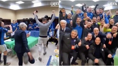 Atalanta, che festa nello spogliatoio per l'impresa in Champions!
