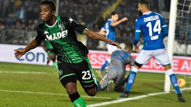 Sassuolo corsaro a Brescia: brilla la stellina Traoré