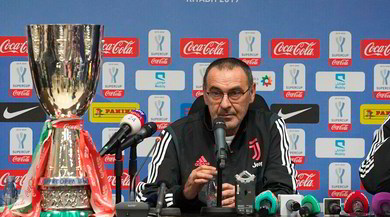 Sarri: "Ultimamente in allenamento mi sto divertendo. Ci sono forti motivazioni"