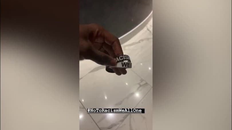 Messaggio contro il razzismo da parte di Paul Pogba