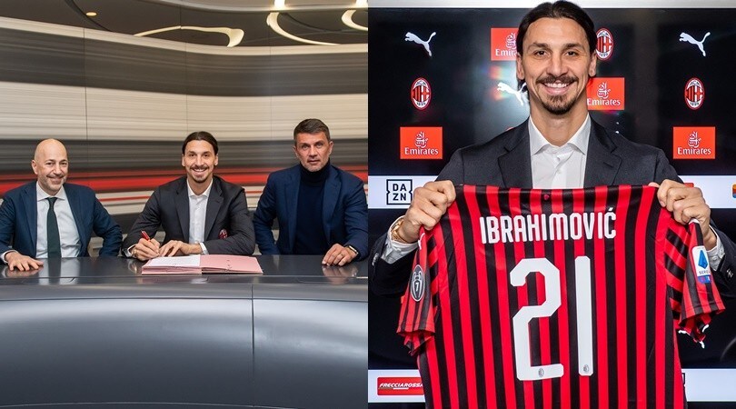 Ibrahimovic torna al Milan: le foto della firma!