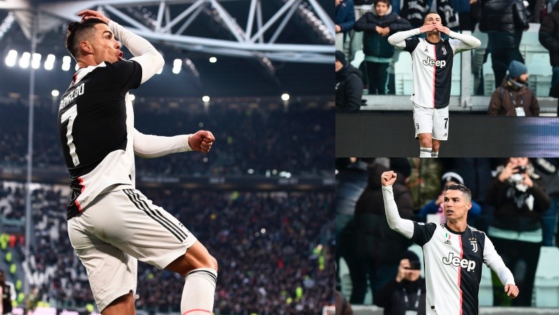 Juve, Cristiano Ronaldo si porta il pallone a casa: tripletta nel 4-0 al Cagliari