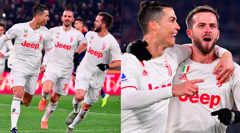 Juve, Ronaldo segna ancora: gol su rigore alla Roma