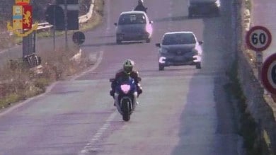 In moto a 210 Km/h in tangenziale, multa salata e scuse agli agenti