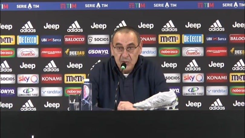 Sarri: "Cr7 è un animale che si nutre di gol"
