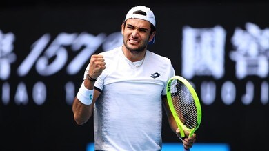 Australian Open, Berrettini batte Andrew Harris e passa il turno
