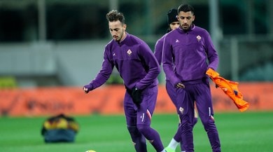 Fiorentina, seduta a porte aperte: tifosi in festa