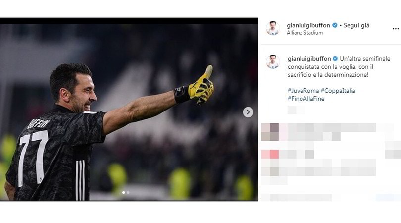 La Juve conquista la semifinale. I bianconeri festeggiano sui social
