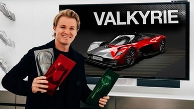 Nico Rosberg e la Aston Martin Valkyrie: prove di personalizzazione