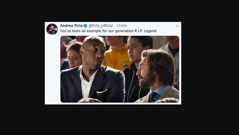 Kobe Bryant, le reazioni sui social network