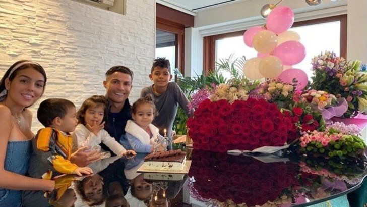 Cristiano Ronaldo alla sua Georgina:
