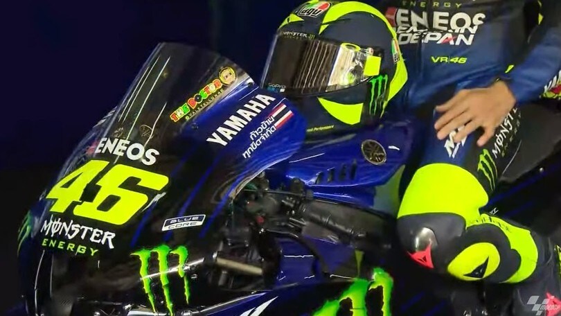 MotoGp: presentate le Yamaha di Rossi e Vinales