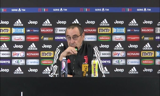 Sarri: "Chiellini? Averlo in gruppo è tanta roba"