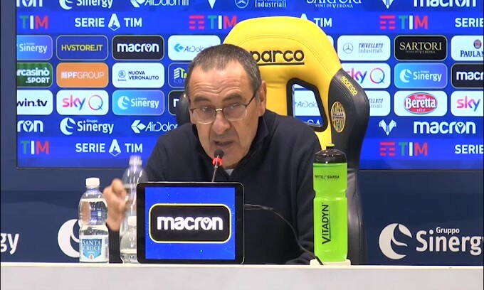 Sarri: "Juve presuntuosa? No, ma c'è troppa leggerezza"
