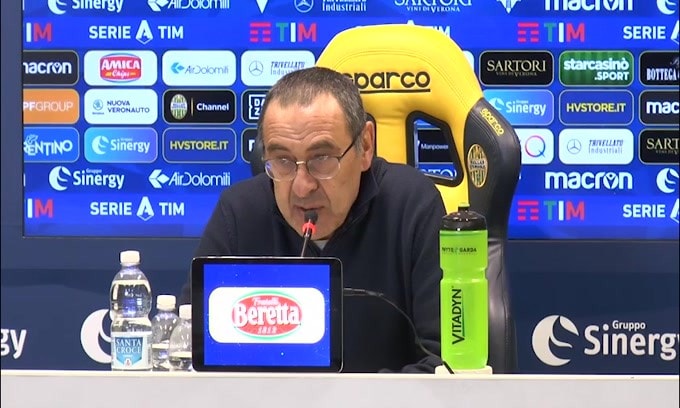 Sarri: "Serve ritrovare certe caratteristiche"