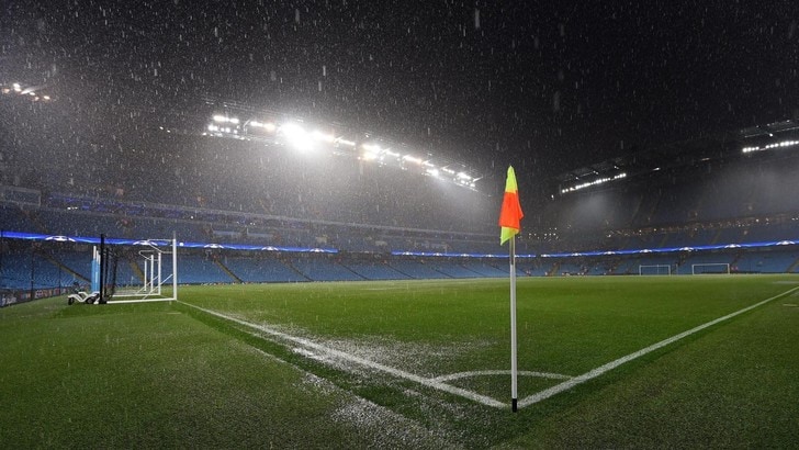 Rinviata per maltempo Manchester City-West Ham di Premier League