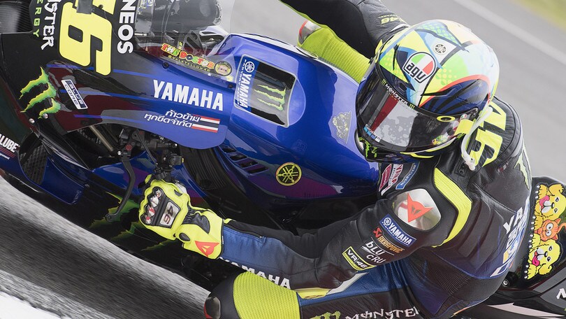Valentino Rossi: "Prima giornata di test positiva, la moto migliora"