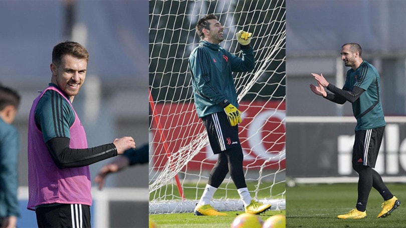 Juve, la sconfitta con il Verona è dimenticata. Allenamento con il sorriso