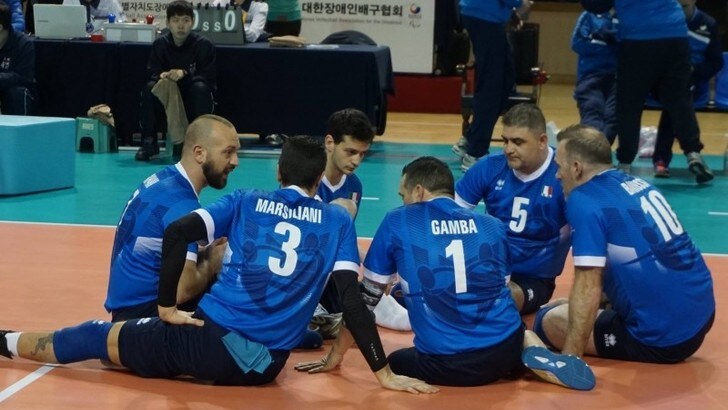 Milano il raduno della nazionale di Sitting Volley