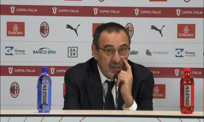 Sarri: "Nessuna preoccupazione per i gol"